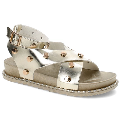 Sandalen GIVANA - CH849 Goldene