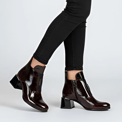 Stiefeletten ARMODO - 60560 Naplak Brąz+W