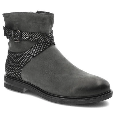 Stiefeletten LEMAR - 60201 S.Grau/Gad Niklowy