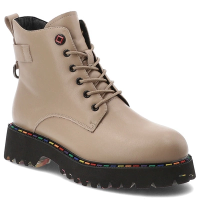 Trapperschuhe ARTIKER - 55C0506 Ciemny Beż