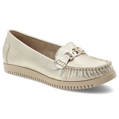 Mokassins ARMODO - 10183 V. Złoto+Zł.