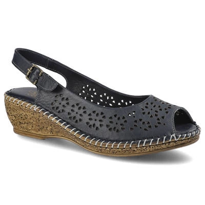 Sandalen LANQIER - 40C1416 Navy Blue