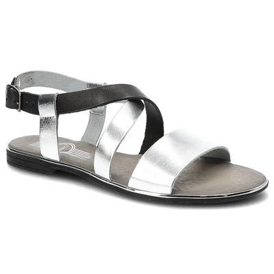 Sandalen LEMAR - 40033 Bf.Silber/Bf.Schwarz