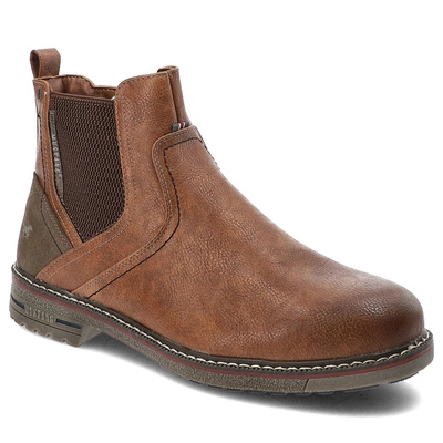 Klassische Stiefeletten MUSTANG - 4201-502-307 Cognac