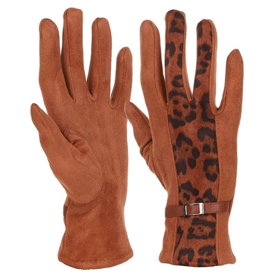 Handschuhe MORAJ - RRD1200-032 Brązowy