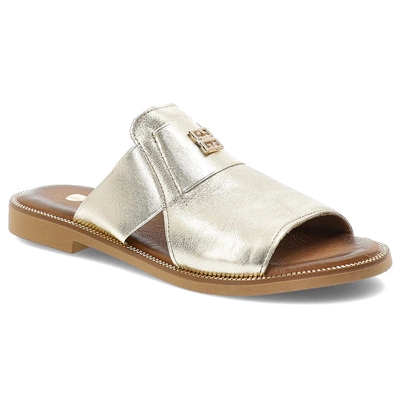 Flip-Flops ARMODO - 40423 Kryształ Złoto + Zł.