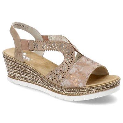 Sandalen RIEKER - 61916-31 Rose