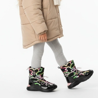 Schneeschuhe BIG STAR - KK374099 Schwarz/Pink