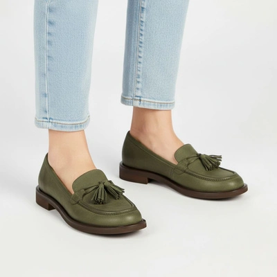 Mokassins ARMODO - 1726 Oliwka Nubuk