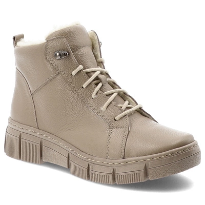 Schnürschuhe WASAK - 0699 Latte Groszek/Wełna