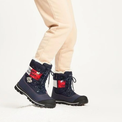 Schneeschuhe TOMMY HILFIGER - T3B5-32544-1233Y019-Snow Boot Blue/Red/White Y019