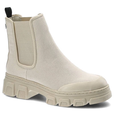 Stiefeletten TAMARIS - 1-25401-28 418 Ivory