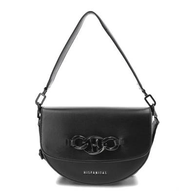 Handtasche HISPANITAS - BI232944 Covent-I23 Schwarze