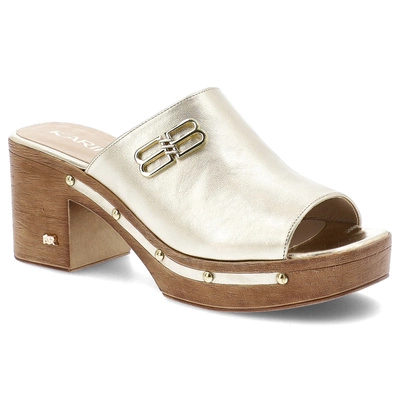 Flip-Flops KARINO - 5093/074-P Złoty/Lico