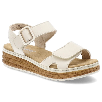 Sandalen RIEKER - 62760-60 Beige