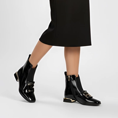 Stiefeletten S.BARSKI - MR52-216 Black