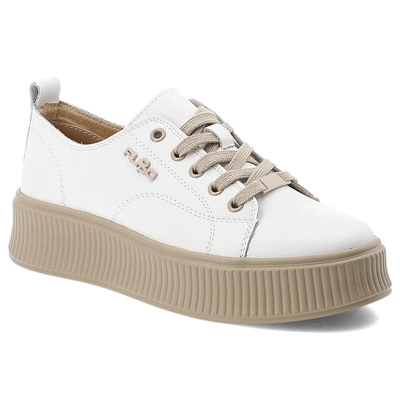 Sneakers FILIPPO - DP6122/26 WH BE Biały/Beżowy