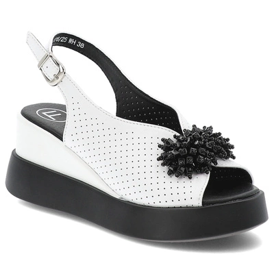 Sandalen FILIPPO - DS6076/25 WH Biały