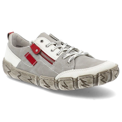 Halbschuhe RIEKER - L0302-40 Grey Combination