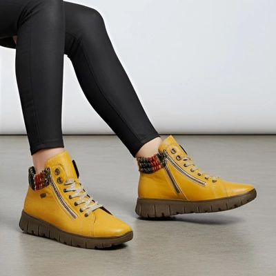 Stiefeletten RIEKER - N1305-68 Yellow
