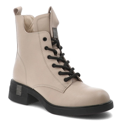 Stiefeletten VINCEZA - 66818 BE Beżowy