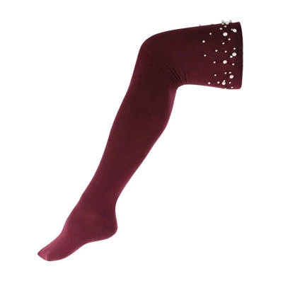 Hohe Damensocken MORAJ - CSL900-001 Dunkelrot