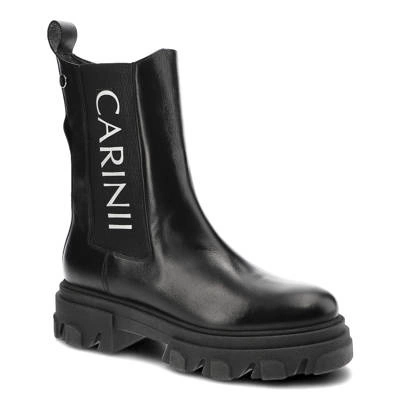 Stiefeletten CARINII - B8020_-E50-000-000-E33 Czarny