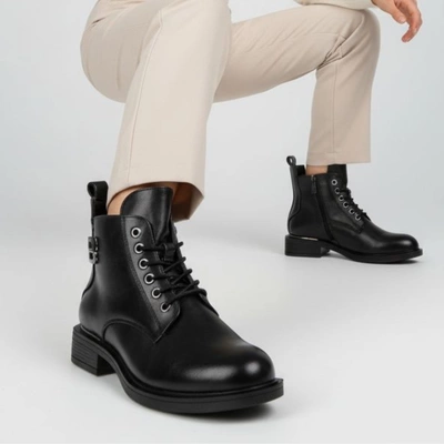 Stiefeletten VINCEZA - 58571 BK PU Czarny